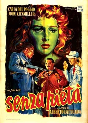 Senza piet&agrave; - Italian Movie Poster (thumbnail)