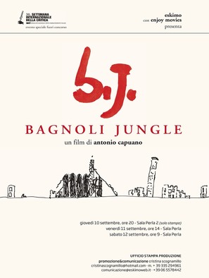 Bagnoli Jungle - Italian Movie Poster (thumbnail)