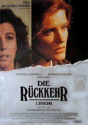 L&#039;africana - German Movie Poster (thumbnail)