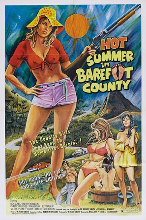 Hot Summer in Barefoot County - Movie Poster (thumbnail)