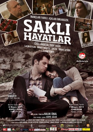 Sakli Hayatlar - Turkish Movie Poster (thumbnail)