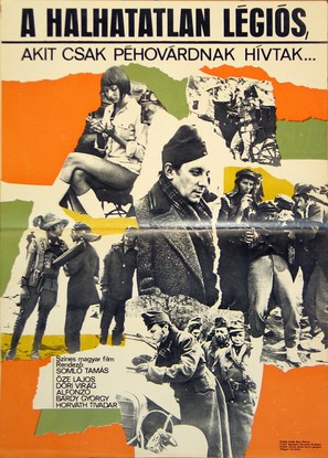 A Halhatatlan l&eacute;gi&oacute;s - Hungarian Movie Poster (thumbnail)