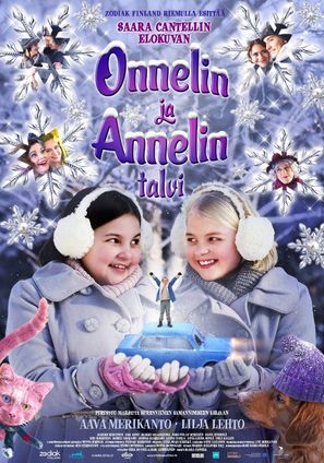 Onnelin ja Annelin talvi - Finnish Movie Poster (thumbnail)
