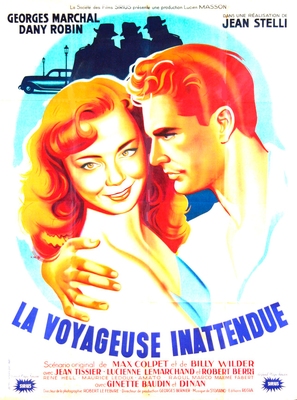 La voyageuse inattendue - French Movie Poster (thumbnail)