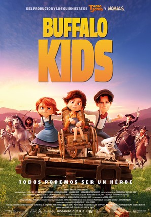 Buffalo Kids - Spanish Movie Poster (thumbnail)