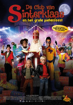 De Club van Sinterklaas &amp; het Grote Pietenfeest - Dutch Movie Poster (thumbnail)