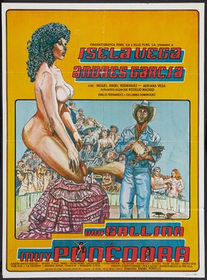 Una gallina muy ponedora - Mexican Movie Poster (thumbnail)