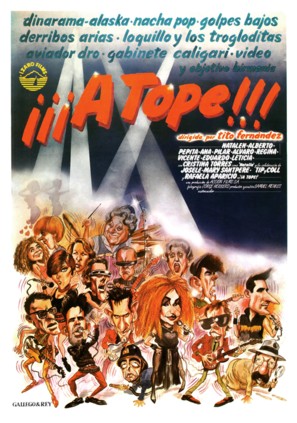 &iexcl;&iexcl;&iexcl;A tope!!! - Spanish Movie Poster (thumbnail)