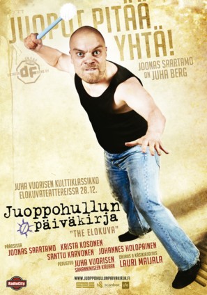 Juoppohullun p&auml;iv&auml;kirja - Finnish Movie Poster (thumbnail)