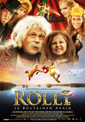 R&ouml;lli ja kultainen avain - Finnish Movie Poster (thumbnail)