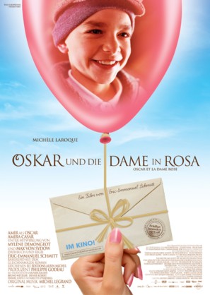 Oscar et la dame rose - German Movie Poster (thumbnail)