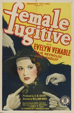Female Fugitive - Movie Poster (thumbnail)