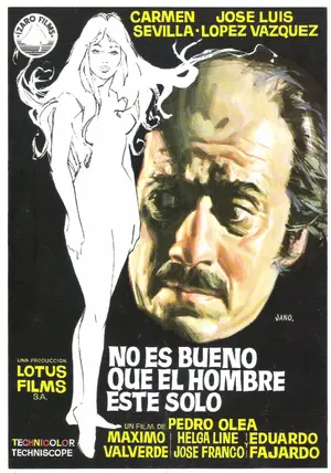 No es bueno que el hombre esté solo Poster