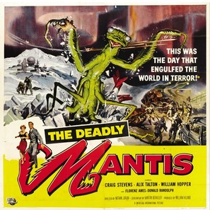 The Deadly Mantis - Theatrical movie poster (thumbnail)