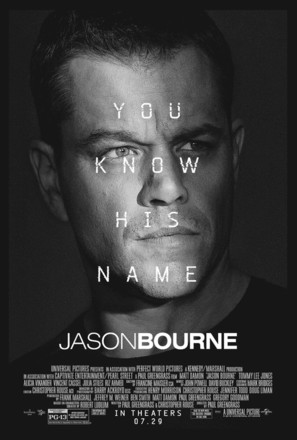 Jason Bourne - Movie Poster (thumbnail)