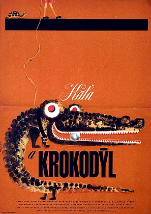 K&aacute;ta a krokod&yacute;l - Czech Movie Poster (thumbnail)