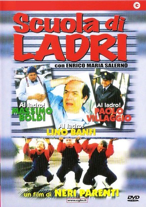 Scuola di ladri - Italian DVD movie cover (thumbnail)