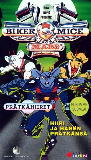 &quot;Biker Mice from Mars&quot; - Finnish Movie Cover (thumbnail)