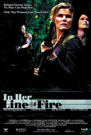 In Her Line of Fire - Movie Poster (thumbnail)
