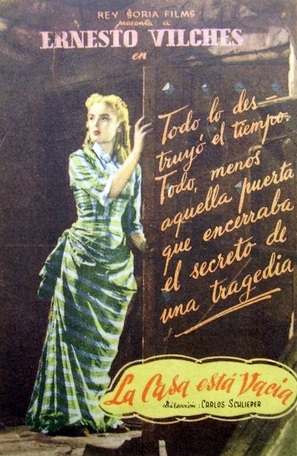 La casa est&aacute; vac&iacute;a - Chilean Movie Poster (thumbnail)