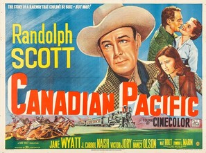 Canadian Pacific - British Movie Poster (thumbnail)