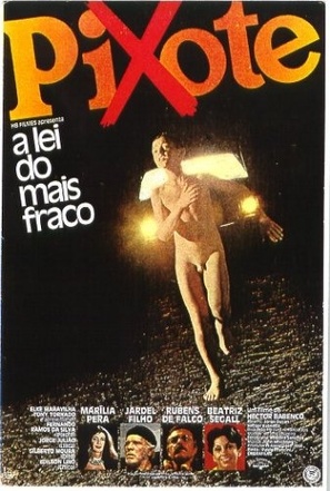 Pixote: A Lei do Mais Fraco - Brazilian Movie Poster (thumbnail)