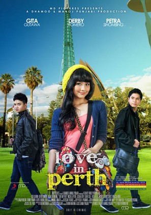 Love in Perth - Indonesian Movie Poster (thumbnail)