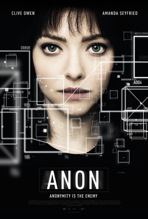 Anon - German Movie Poster (thumbnail)