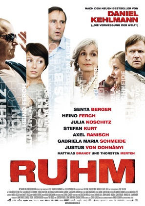 Ruhm - German Movie Poster (thumbnail)