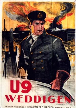 U 9 Weddigen - Swedish Movie Poster (thumbnail)