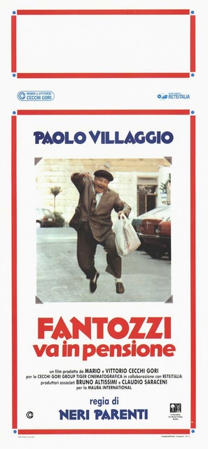 Fantozzi va in pensione - Italian Theatrical movie poster (thumbnail)