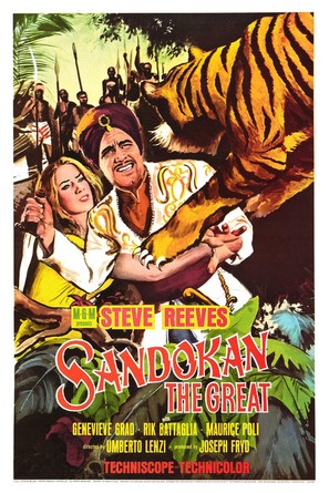 Sandokan, la tigre di Mompracem - Movie Poster (thumbnail)