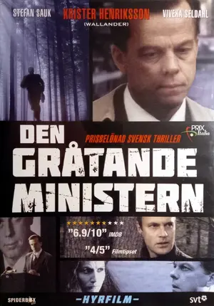 Den gråtande ministern Cover