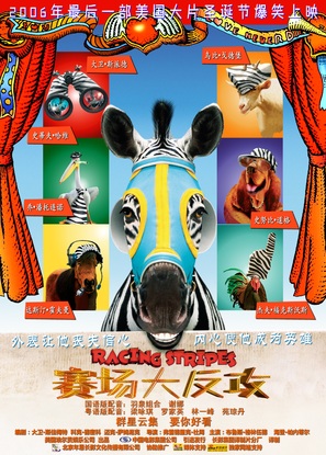 Racing Stripes - Chinese Movie Poster (thumbnail)