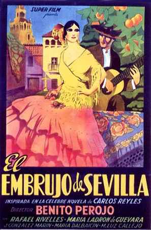 Embrujo de Sevilla, El - Spanish Movie Poster (thumbnail)