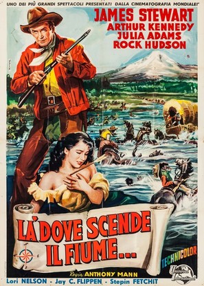 Bend of the River - Italian Movie Poster (thumbnail)