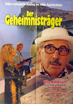 Der Geheimnistr&auml;ger - German Movie Poster (thumbnail)