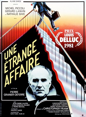 Une &eacute;trange affaire - French Movie Poster (thumbnail)