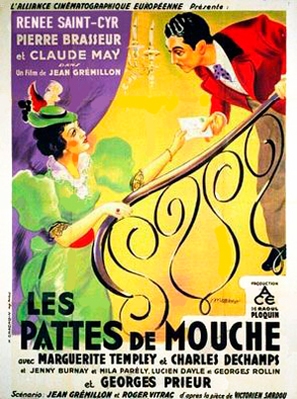 Les pattes de mouche - French Movie Poster (thumbnail)