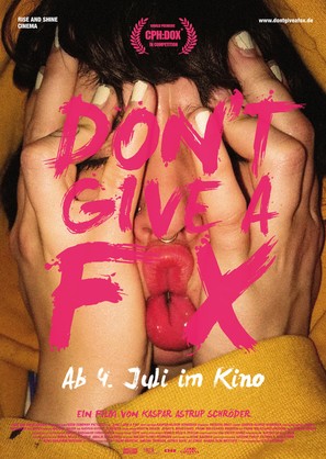 Don&#039;t Give a Fox - German Movie Poster (thumbnail)
