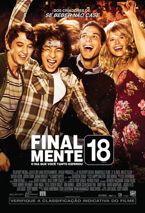 21 and Over - Brazilian Movie Poster (thumbnail)