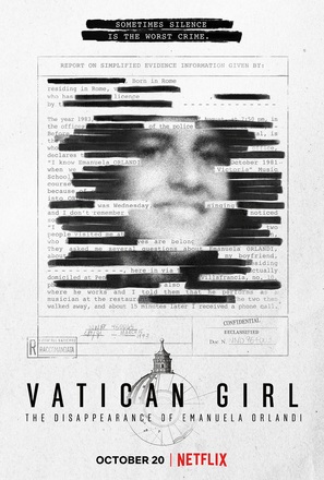 Vatican Girl: The Disappearance of Emanuela Orlandi - British Movie Poster (thumbnail)