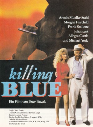 Killing Blue - German Movie Poster (thumbnail)