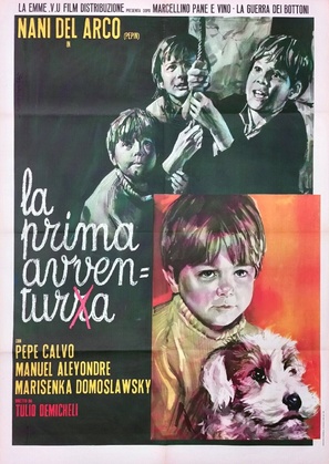 La primera aventura - Italian Movie Poster (thumbnail)