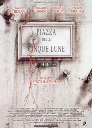 Piazza delle cinque lune - Italian Movie Poster (thumbnail)