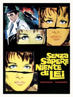 Senza sapere niente di lei - Italian Movie Poster (thumbnail)