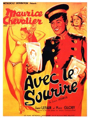 Avec le sourire - French Movie Poster (thumbnail)