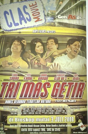 Tri mas getir - Indonesian Movie Poster (thumbnail)