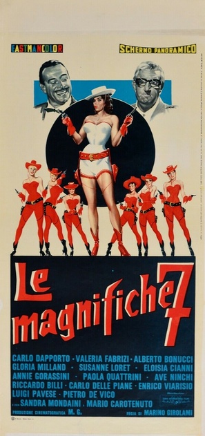 Le magnifiche 7 - Italian Movie Poster (thumbnail)