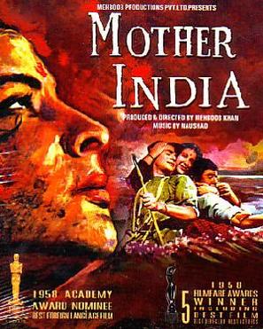 Mother India - Indian DVD movie cover (thumbnail)